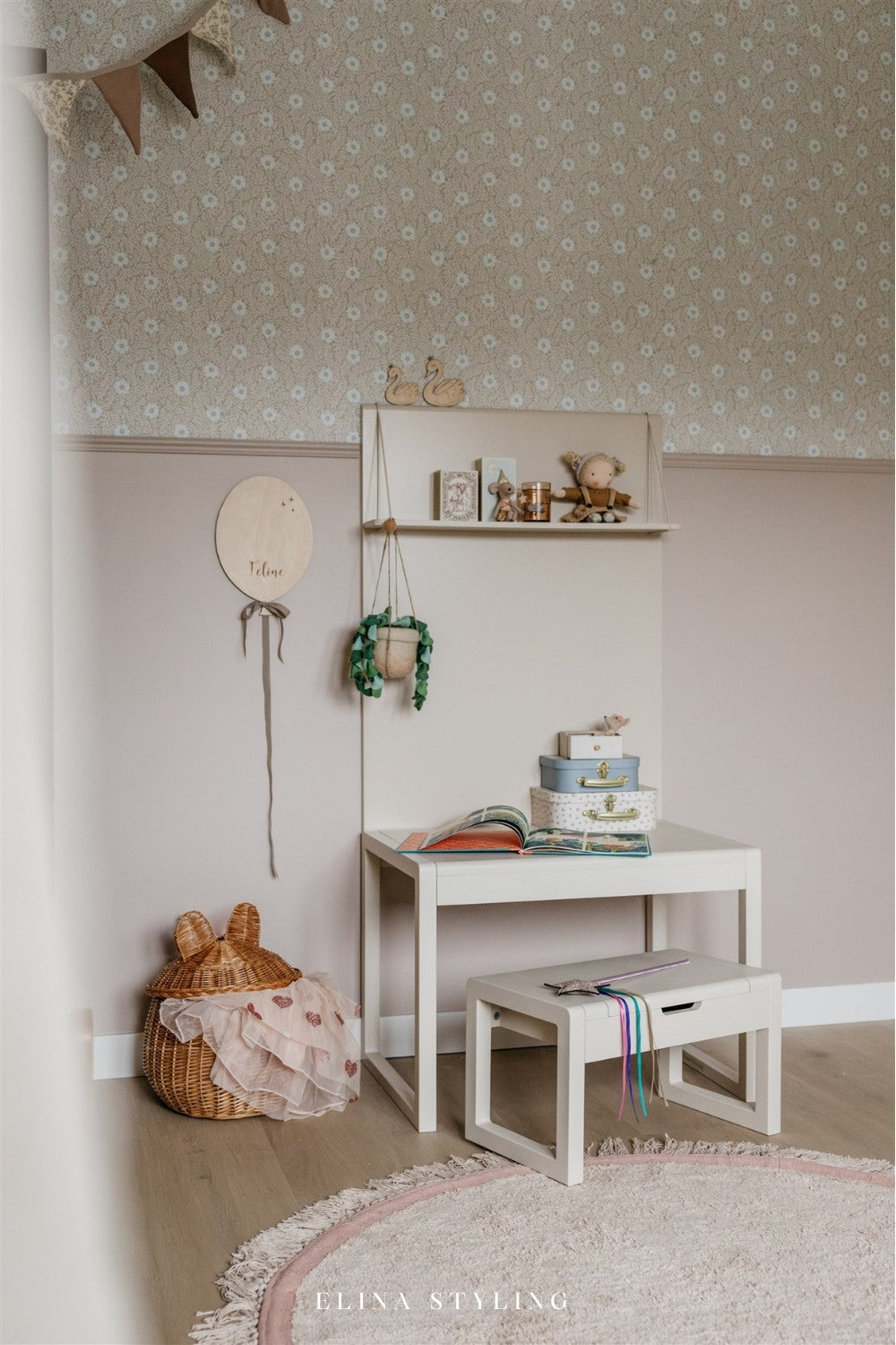 Clover Living wand speelmeubel kamer Feline